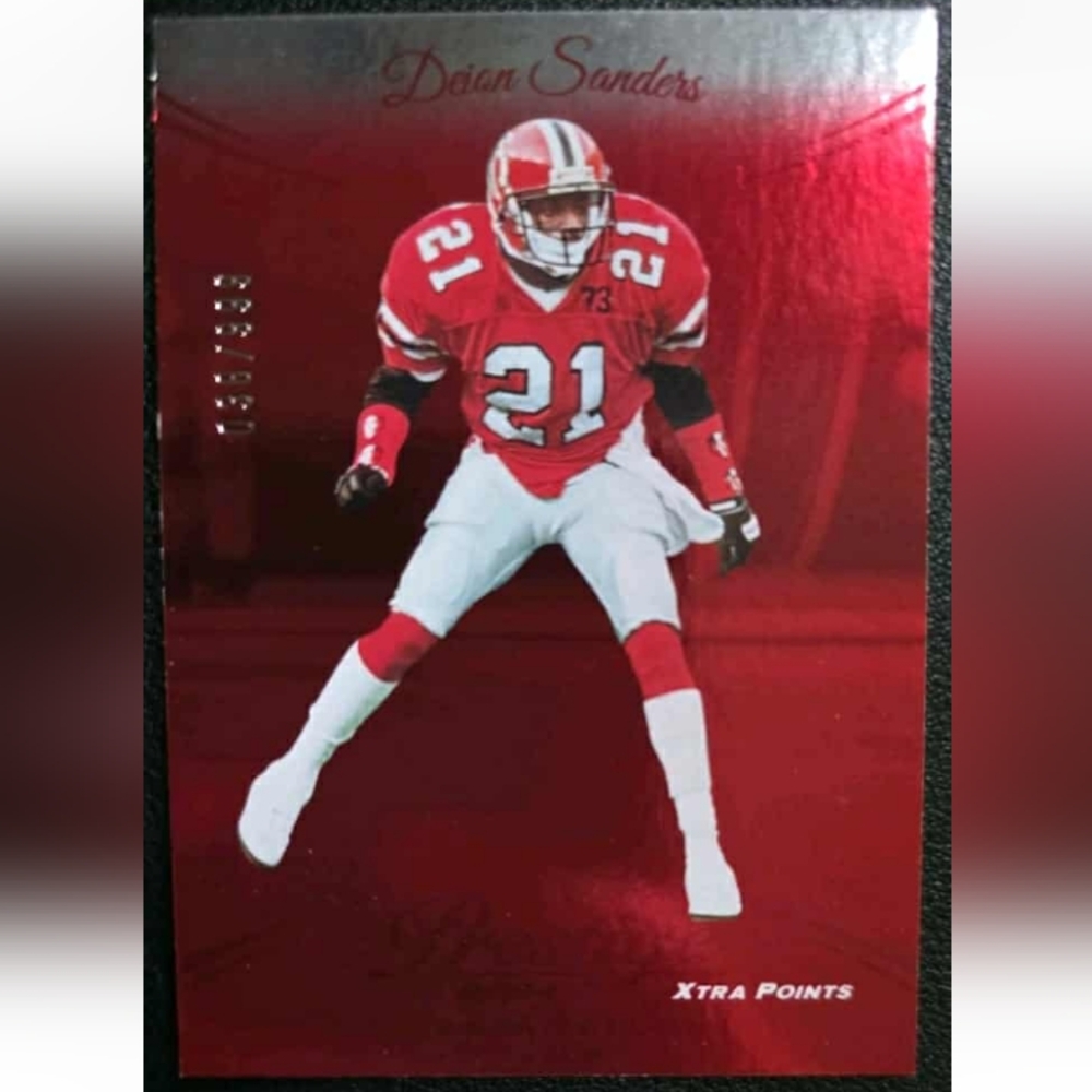 Deion Sanders 2024 Panini Prestige Football Xtra Point Red Parallel #19 #036/999